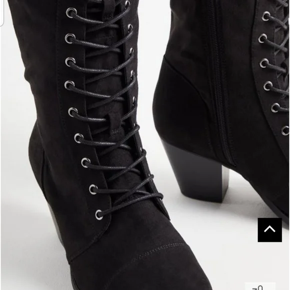 NWT Torrid faux Suede Knee High Boots - Picture 3 of 5